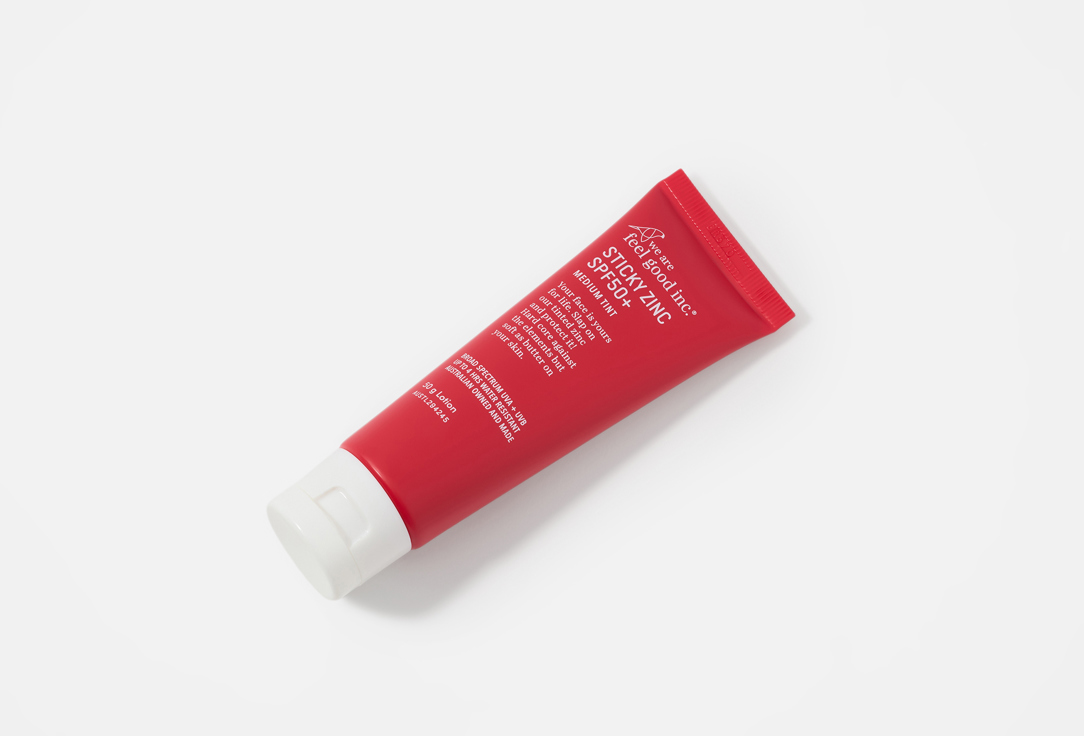We are feel good inc. Face Cream SPF50+ Sticky Zinc