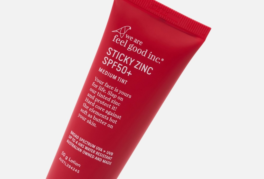 We are feel good inc. Face Cream SPF50+ Sticky Zinc