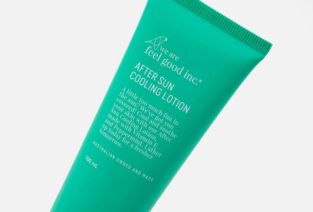 We are feel good inc. Face lotion After sun cooling