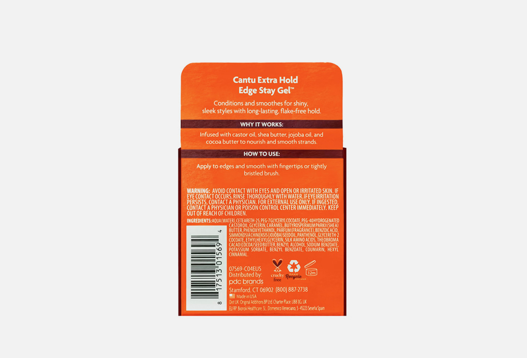 CANTU Fixing Hair Gel Natural Edge Stay Gel