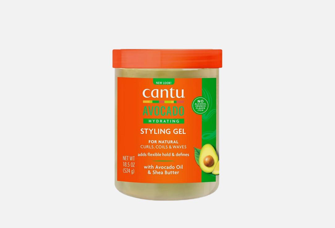 CANTU Hair Styling Gel Avocado Styling Gel 524 g CANTU Hair Styling Gel Avocado Styling Gel