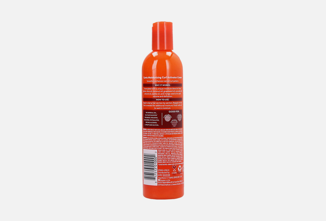CANTU Moisturizing Hair Cream Moist Curl Activator 355 ml CANTU Moisturizing Hair Cream Moist Curl Activator
