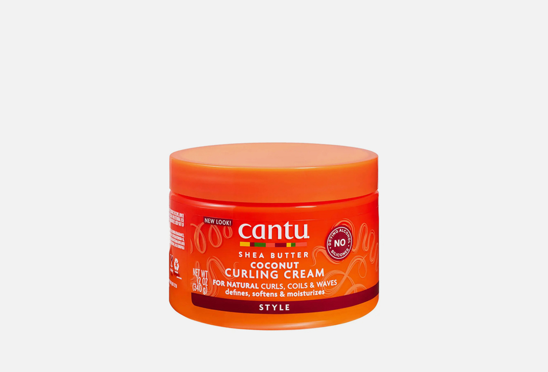 CANTU Moisturizing Curl Cream Natural Coconut Curl Cream 340 ml CANTU Moisturizing Curl Cream Natural Coconut Curl Cream