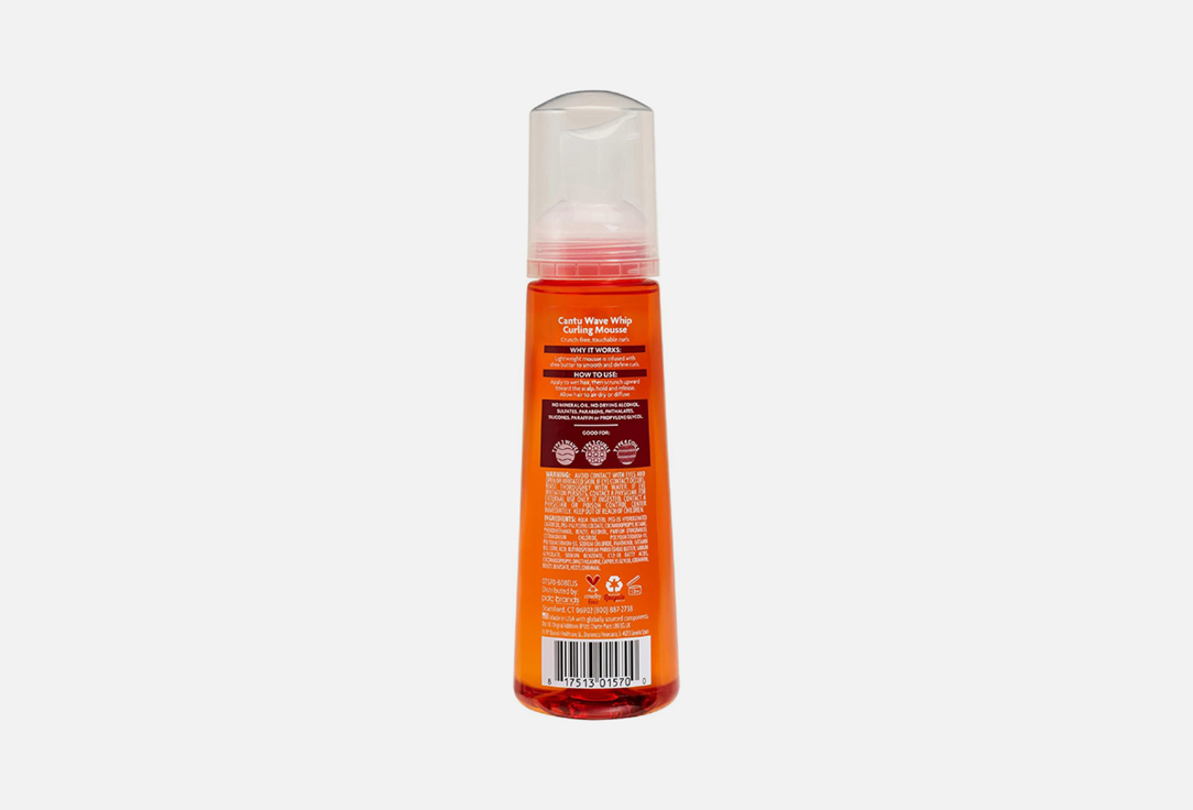CANTU Curl Defining Mousse Wave Whip Curling Mousse