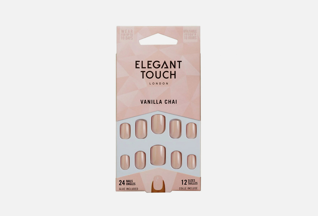 ELEGANT TOUCH False Nails Vanilla Chai Vanilla chai 24 pcs ELEGANT TOUCH False Nails Vanilla Chai