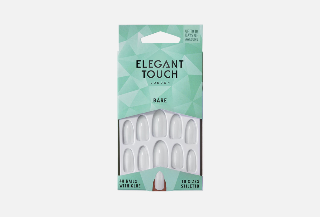 ELEGANT TOUCH False Nails Totally Bare Nails Stiletto 48 pcs ELEGANT TOUCH False Nails Totally Bare Nails