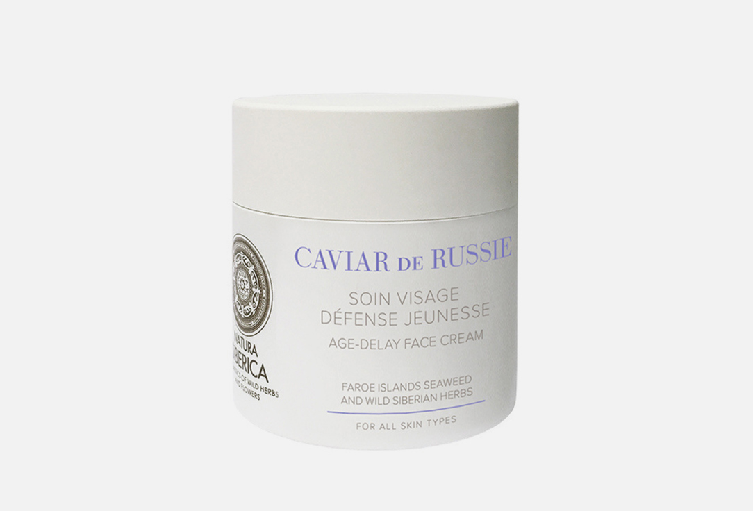 Natura Siberica Age-Delay Face Cream Caviar De Russie 50 ml Natura Siberica Age-Delay Face Cream Caviar De Russie