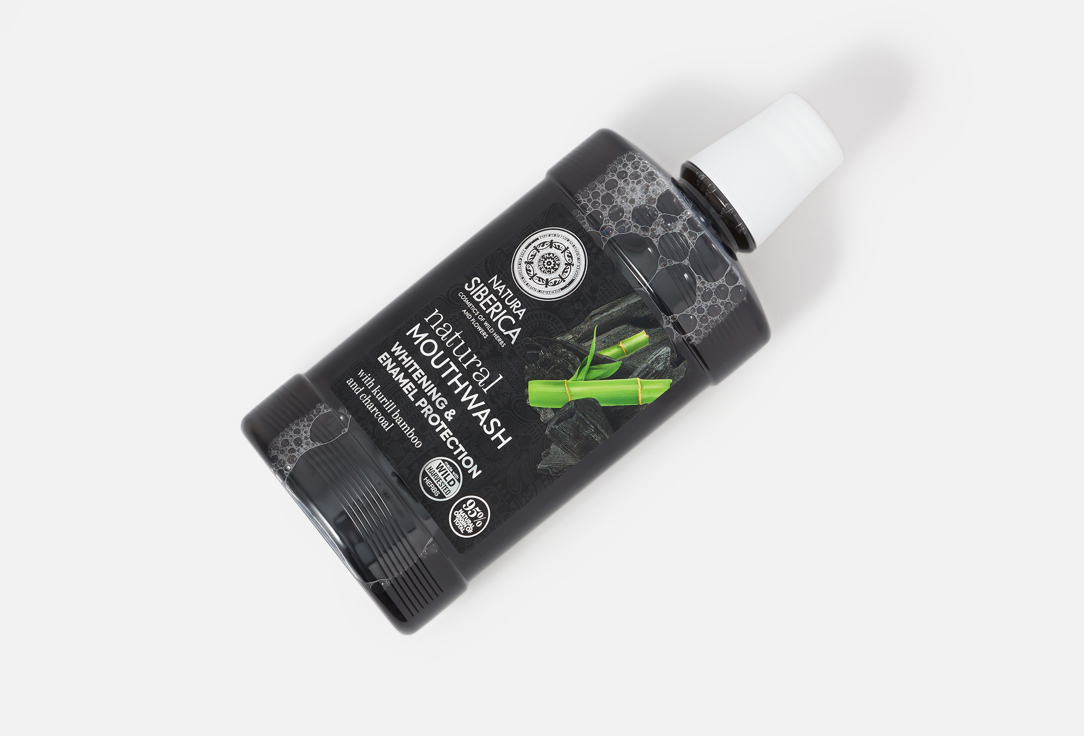 Natura Siberica Ополаскиватель для полости рта Natural Mouthwash with BAMBOO CHARCOAL