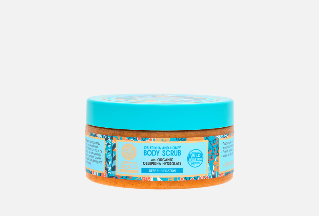 Natura Siberica Глубоко очищающий скраб для тела Oblepikha & Honey