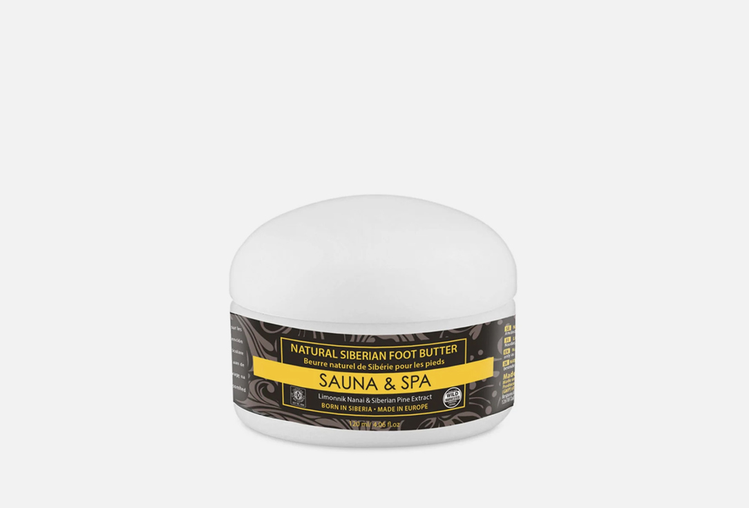 Natura Siberica Foot butter Sauna & spa 120 ml Natura Siberica Foot butter Sauna & spa