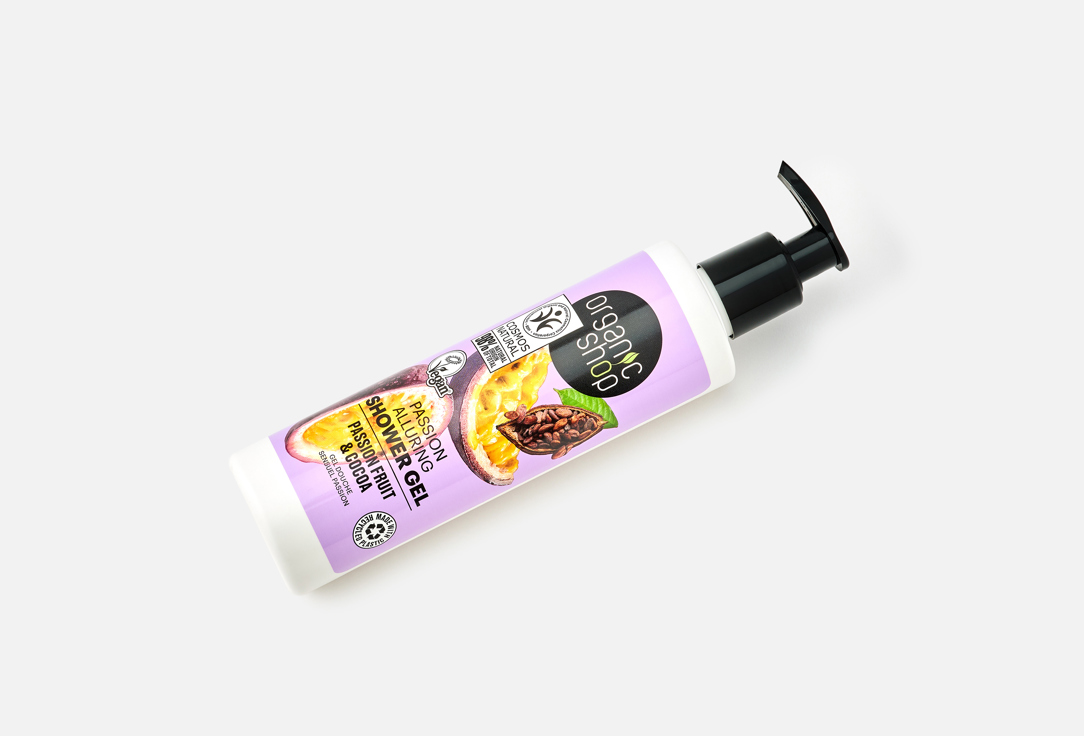 Organic Shop Гель для душа с притягательным ароматом Passion Fruit And Cocoa