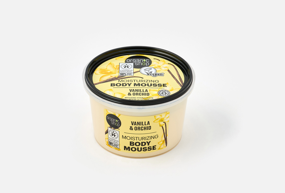 Organic Shop Moisturizing Body Mousse Vanilla