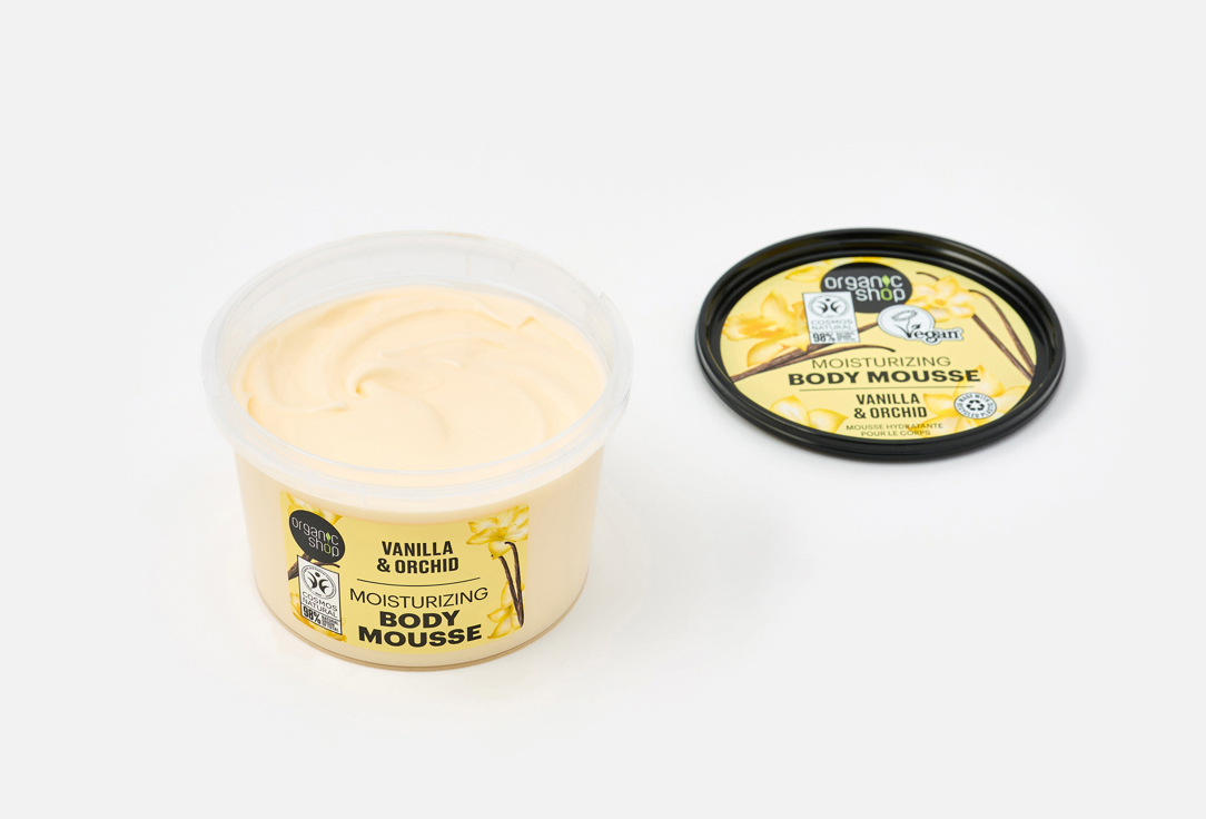 Organic Shop Moisturizing Body Mousse Vanilla