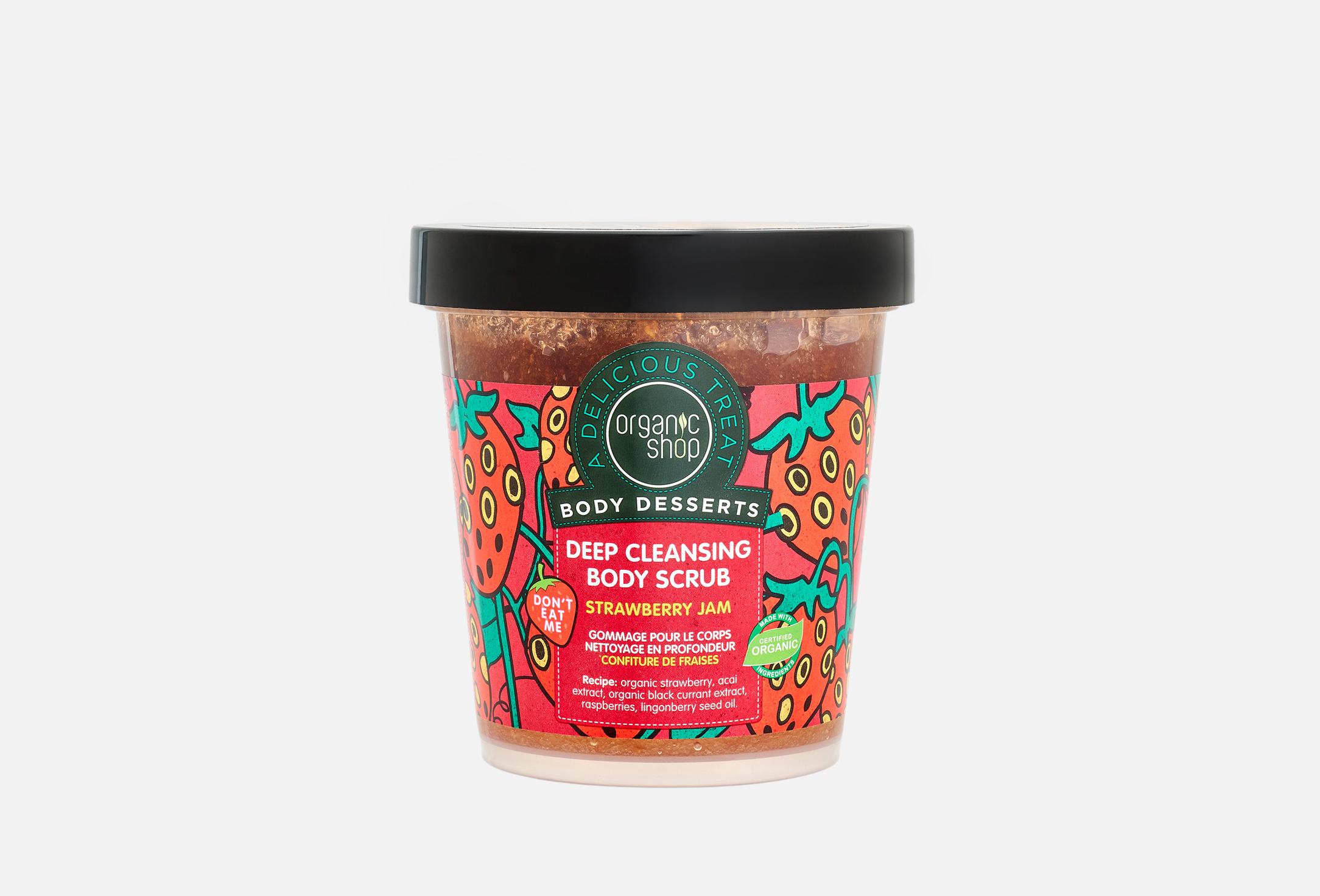 Body Desserts Strawberry Jam Deep  450 