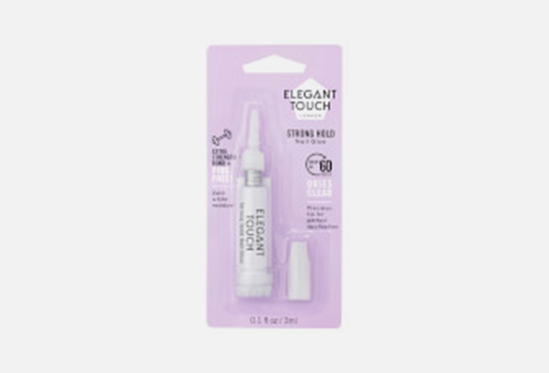 ELEGANT TOUCH Nail Glue Strong Hold 3 ml ELEGANT TOUCH Nail Glue Strong Hold