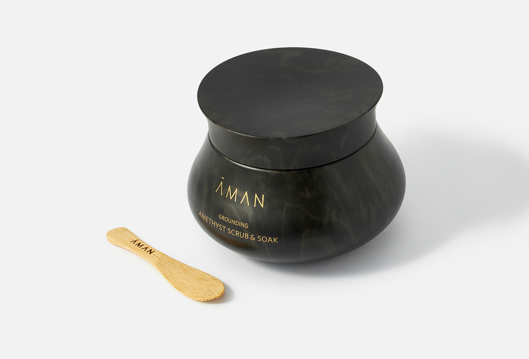 AMAN Amethyst scrub & soak Grounding