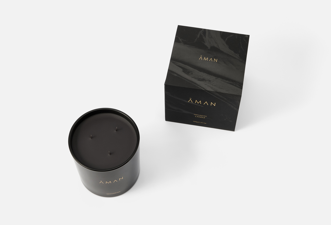 أمان شمعة معطرة غراوندينغ 700 غ أمان شمعة معطرة غراوندينغ
