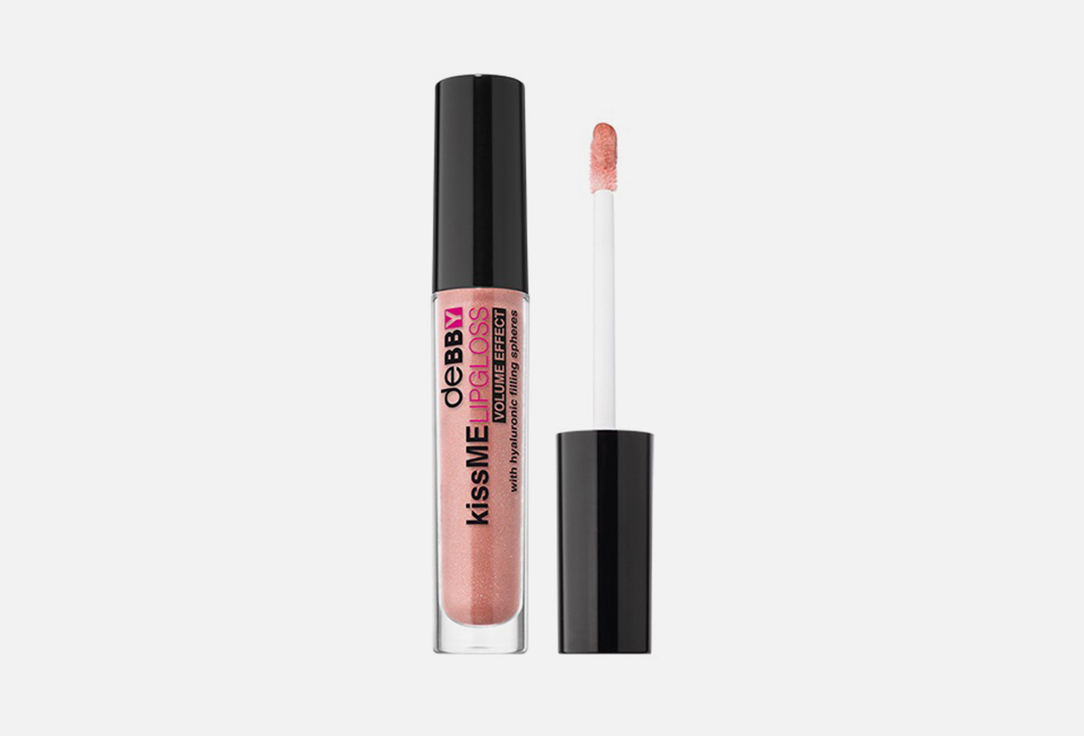 Debby Lip gloss Kiss me volume effect 03, Nude 4.5 g Debby Lip gloss Kiss me volume effect