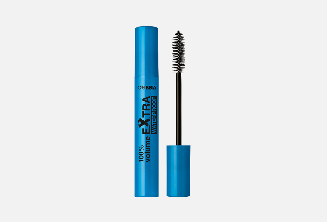 Debby waterproof Mascara extra 100% volume Black 16 ml Debby waterproof Mascara extra 100% volume