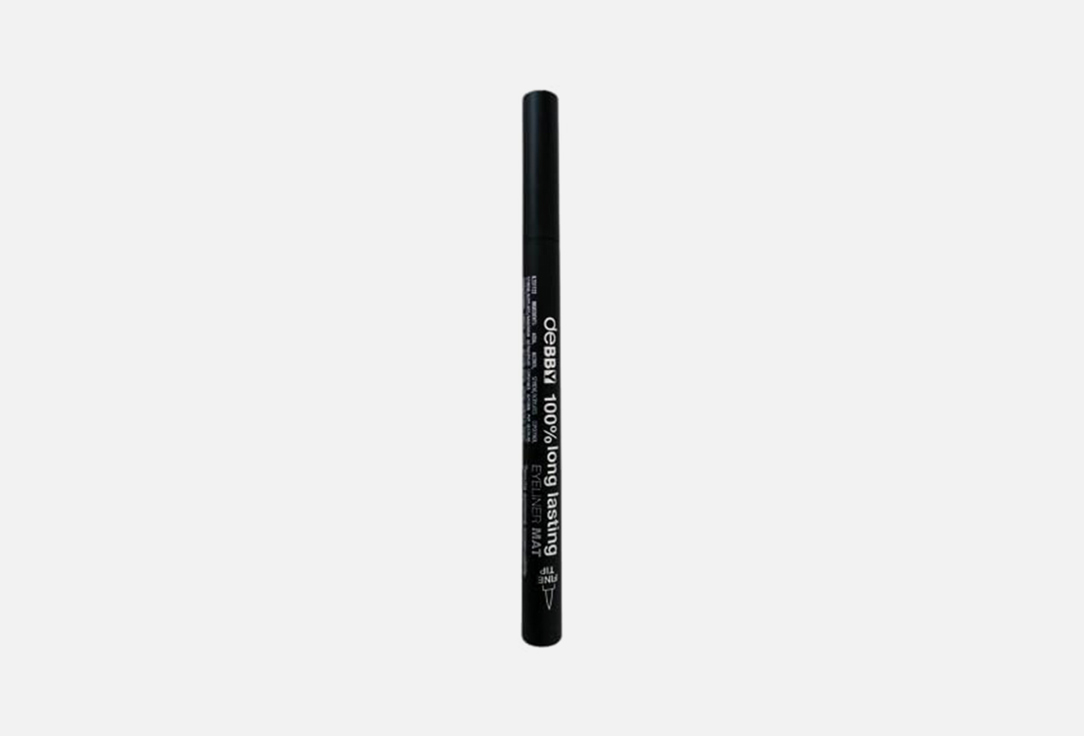 Debby Long lasting matte Eyeliner 100% Black 0.8 g Debby Long lasting matte Eyeliner 100%