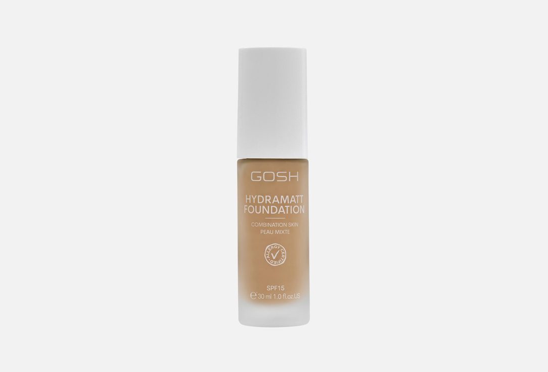 Gosh Lightweight Liquid Foundation SPF15 HYDRAMATT FOUNDATION 006N, Medium light 30 ml Gosh Lightweight Liquid Foundation SPF15 HYDRAMATT FOUNDATION