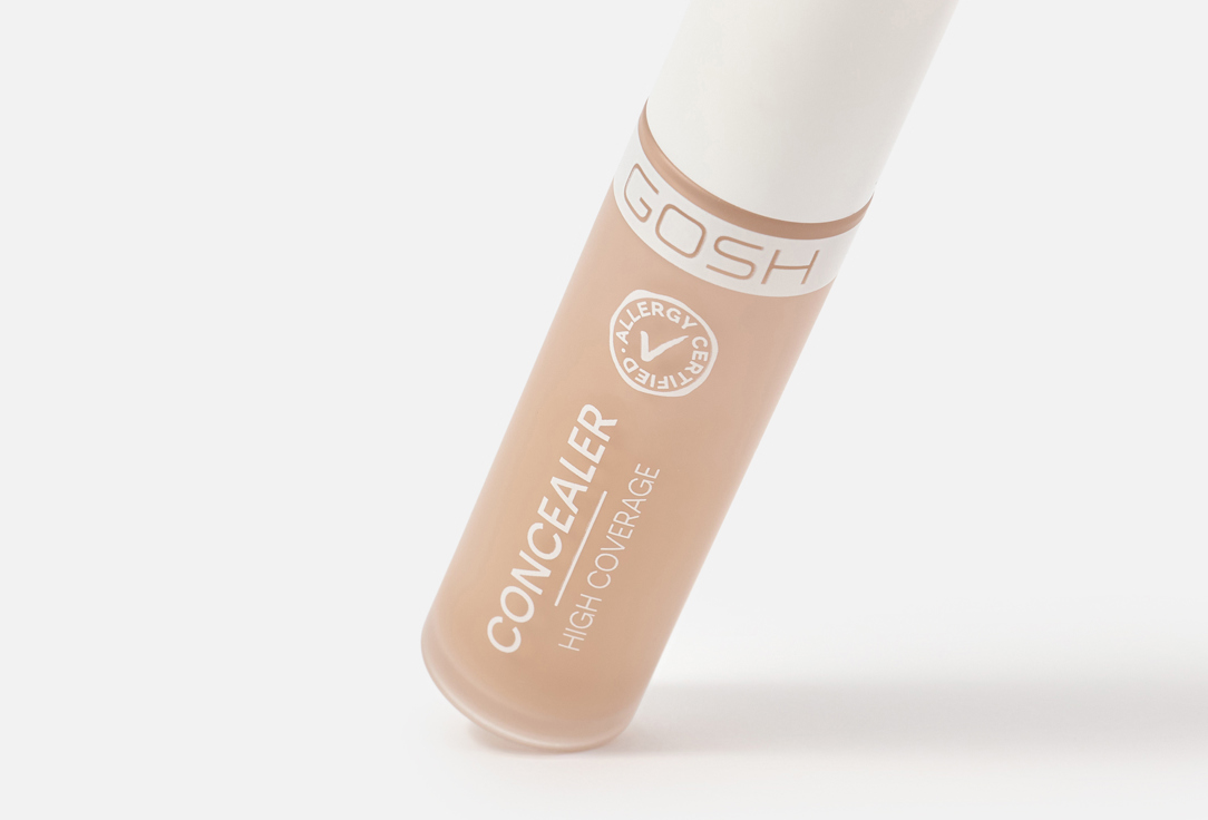 Gosh Long-lasting Liquid Concealer HIGH COVERAGE 001, Porcelain 6 ml Gosh Long-lasting Liquid Concealer HIGH COVERAGE
