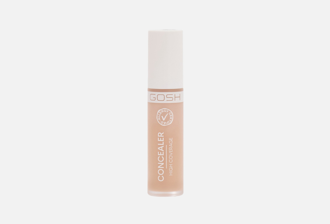 Gosh Long-lasting Liquid Concealer HIGH COVERAGE 001, Porcelain 6 ml Gosh Long-lasting Liquid Concealer HIGH COVERAGE