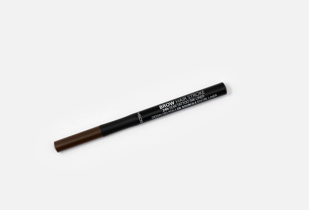 Gosh Semi Tattoo Ink Brow Liner BROW HAIR STROKE 24H 003, Dark brown 1 ml Gosh Semi Tattoo Ink Brow Liner BROW HAIR STROKE 24H