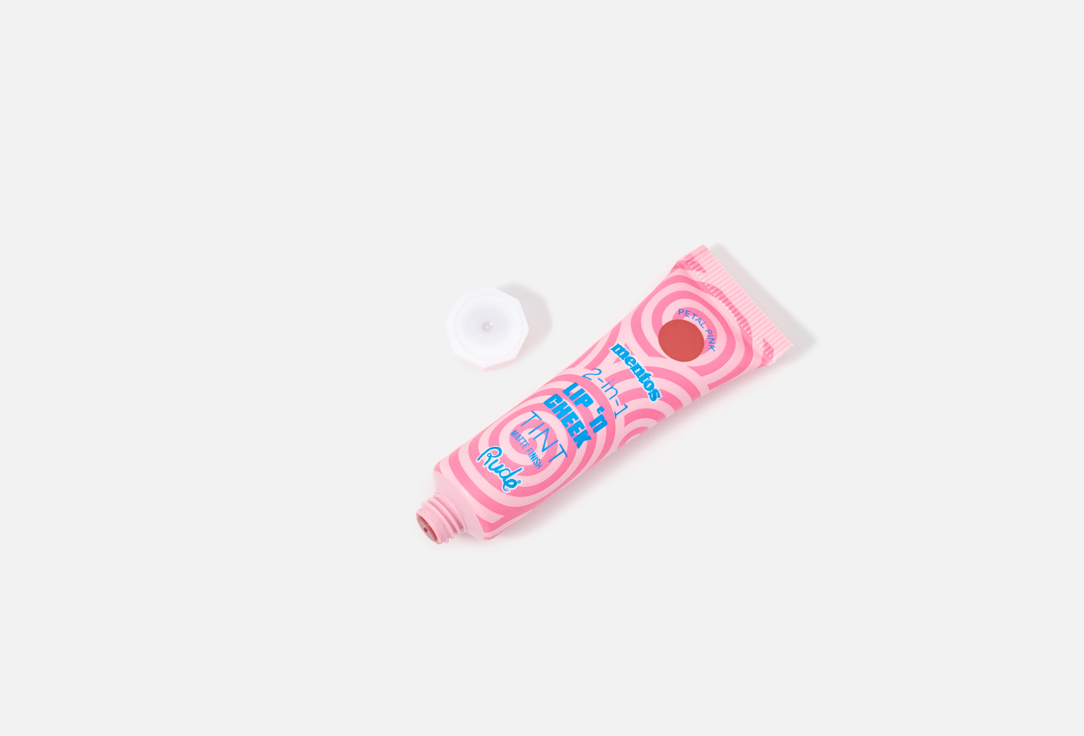 Rude Licence Lip Tint Mentos 2 In 1 Lip'N Cheek Tint Petal pink 15 ml Rude Licence Lip Tint Mentos 2 In 1 Lip'N Cheek Tint
