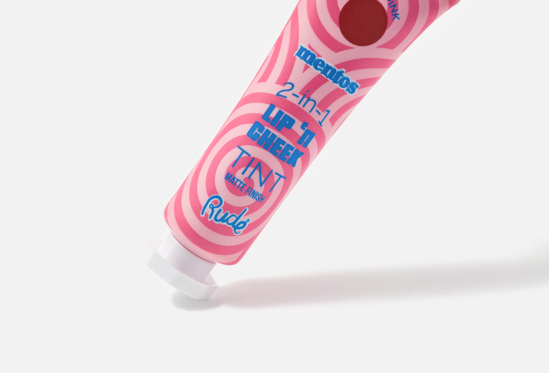 Rude Licence Lip Tint Mentos 2 In 1 Lip'N Cheek Tint Petal pink 15 ml Rude Licence Lip Tint Mentos 2 In 1 Lip'N Cheek Tint