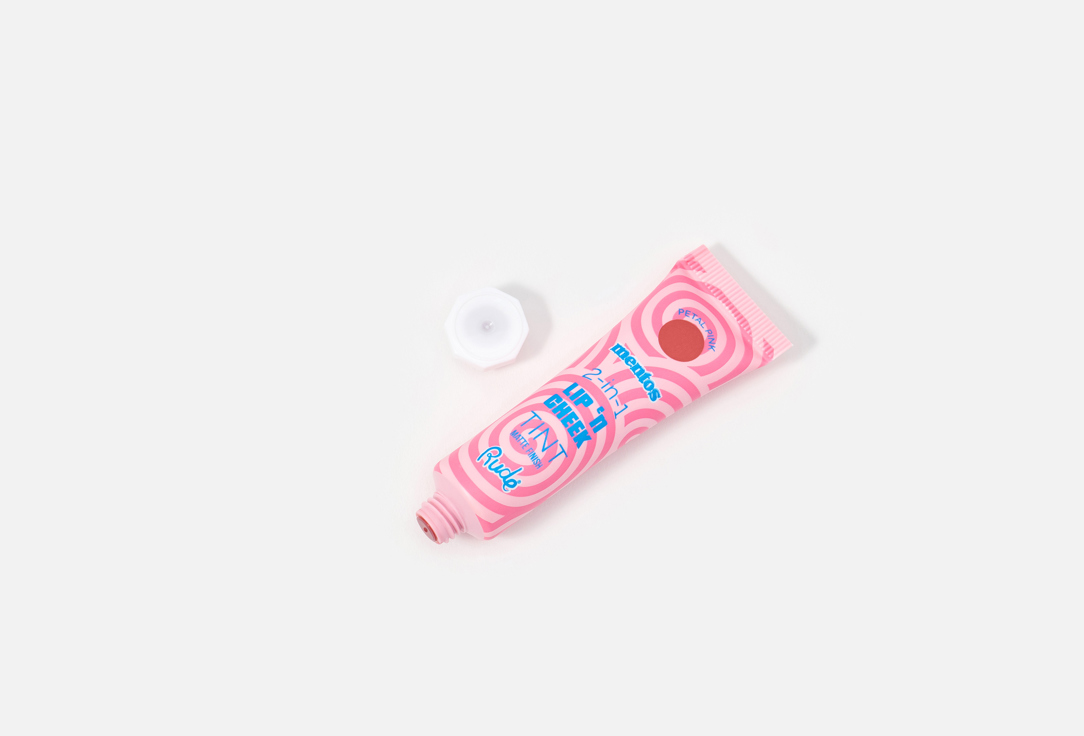 Rude Licence Lip Tint Mentos 2 In 1 Lip'n Cheek Tint Deep rose 15 ml Rude Licence Lip Tint Mentos 2 In 1 Lip'n Cheek Tint