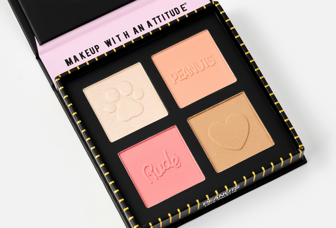 Rude Licence Face palette Peanuts Peanuts 13.2 g Rude Licence Face palette Peanuts