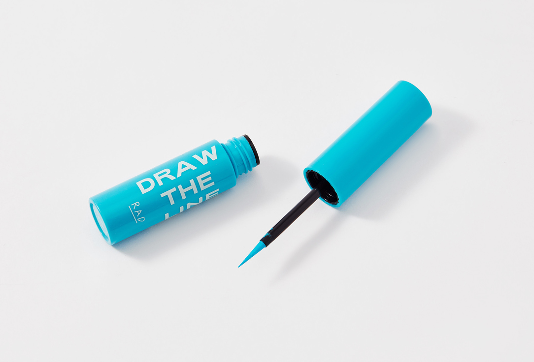 RAD VINYL EYELINER ye eye eye! Vinyl eyeliner 004, Acid blue 2.8 ml RAD VINYL EYELINER ye eye eye! Vinyl eyeliner