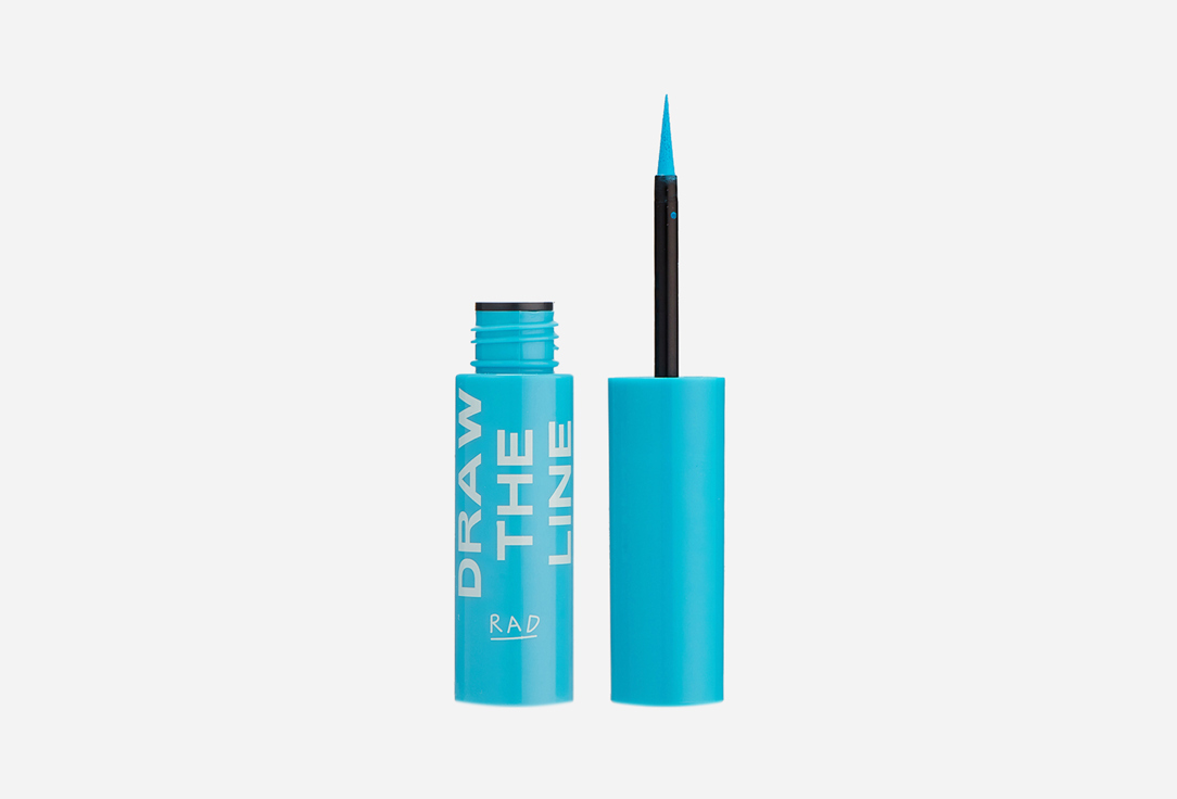 RAD VINYL EYELINER ye eye eye! Vinyl eyeliner 004, Acid blue 2.8 ml RAD VINYL EYELINER ye eye eye! Vinyl eyeliner