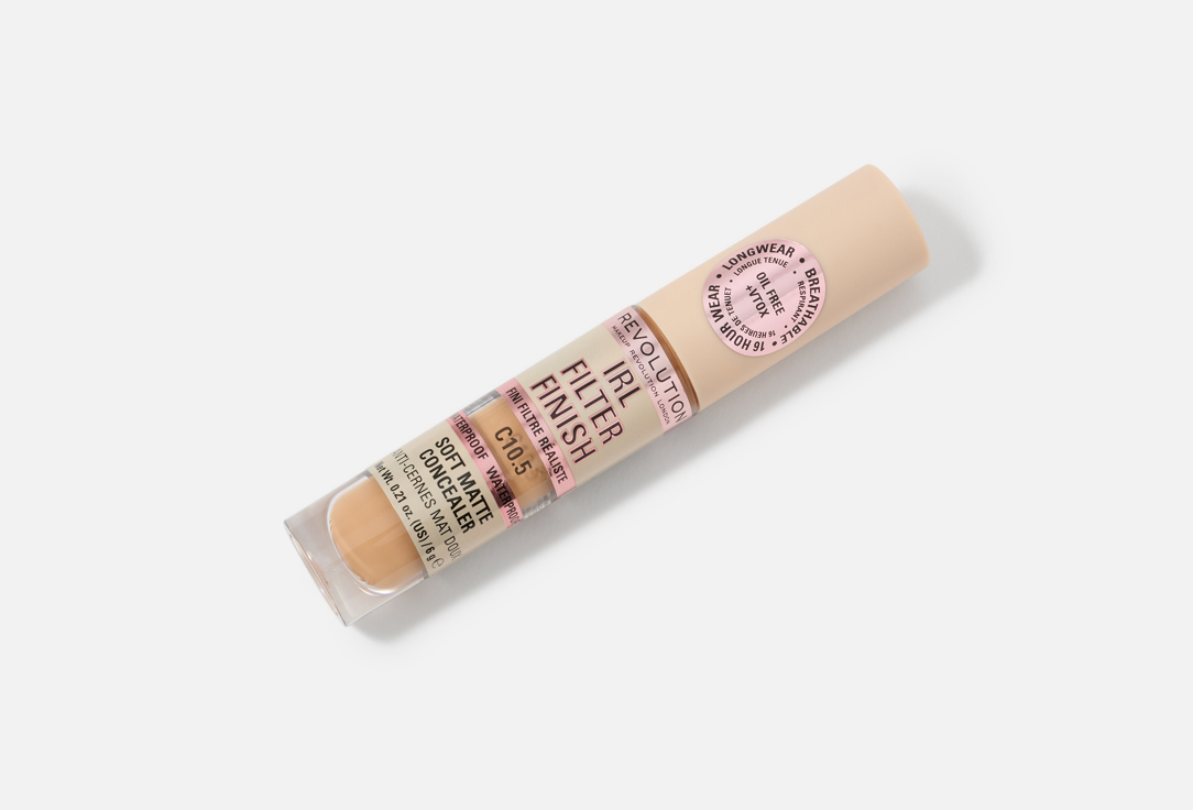 MakeUp Revolution Long-lasting Liquid Concealer Irl Filter Finish