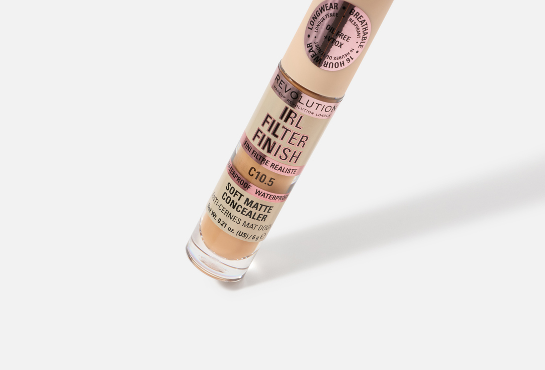 MakeUp Revolution Long-lasting Liquid Concealer Irl Filter Finish