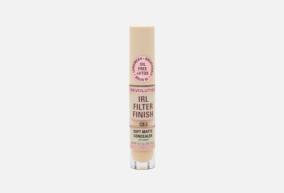 MakeUp Revolution Long-lasting Liquid Concealer Irl Filter Finish