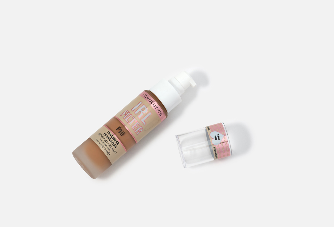 MakeUp Revolution Long-lasting Matte Liquid Foundation Irl Filter