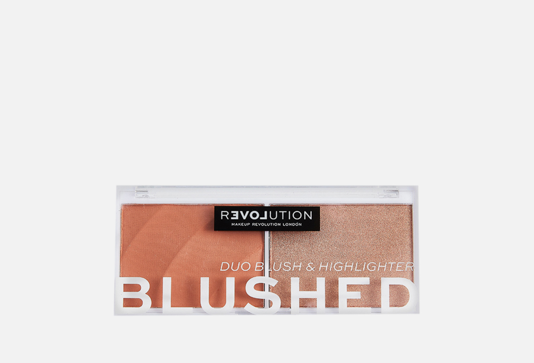 RELOVE REVOLUTION Blushed and highlighter face palette Colour Play