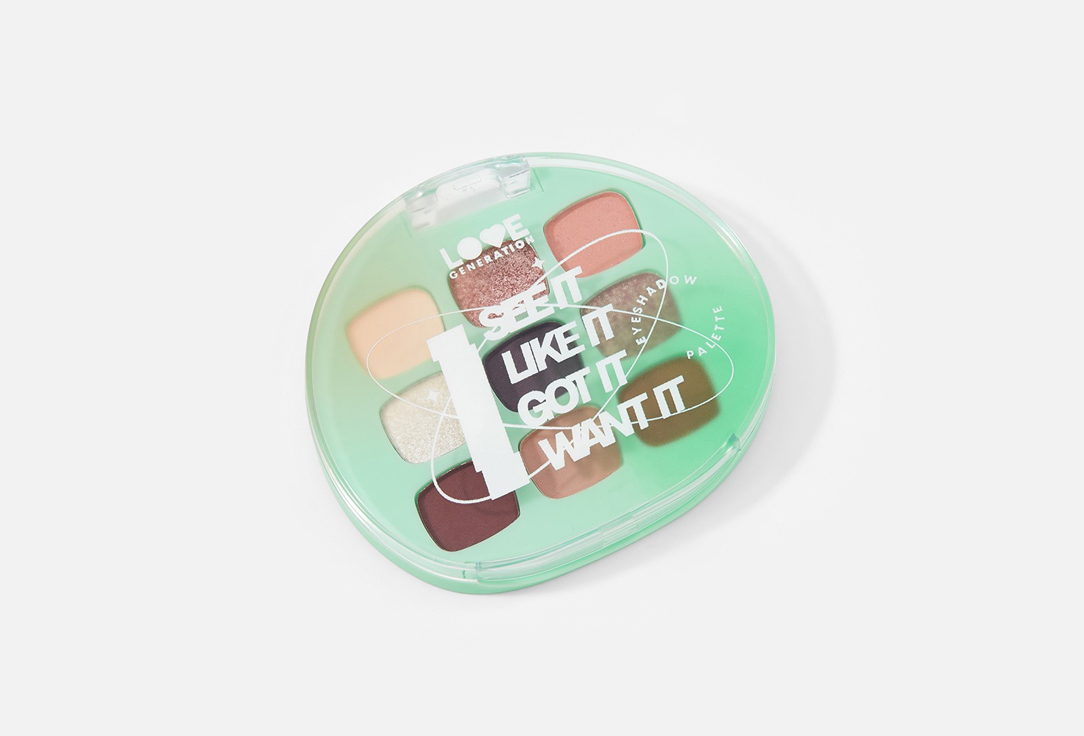 Love Generation Eyeshadow Palette I see it I like it I want it I got it 01 7.2 g Love Generation Eyeshadow Palette I see it I like it I want it I got it