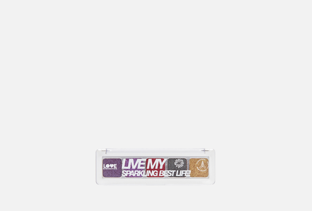 Love Generation Duochrome Eyeshadow Palette Live my sparkling best life! 01 5 g Love Generation Duochrome Eyeshadow Palette Live my sparkling best life!