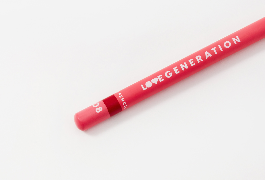Love Generation Long-Lasting Lip Pencil Lip Pencil 08 1.2 g Love Generation Long-Lasting Lip Pencil Lip Pencil