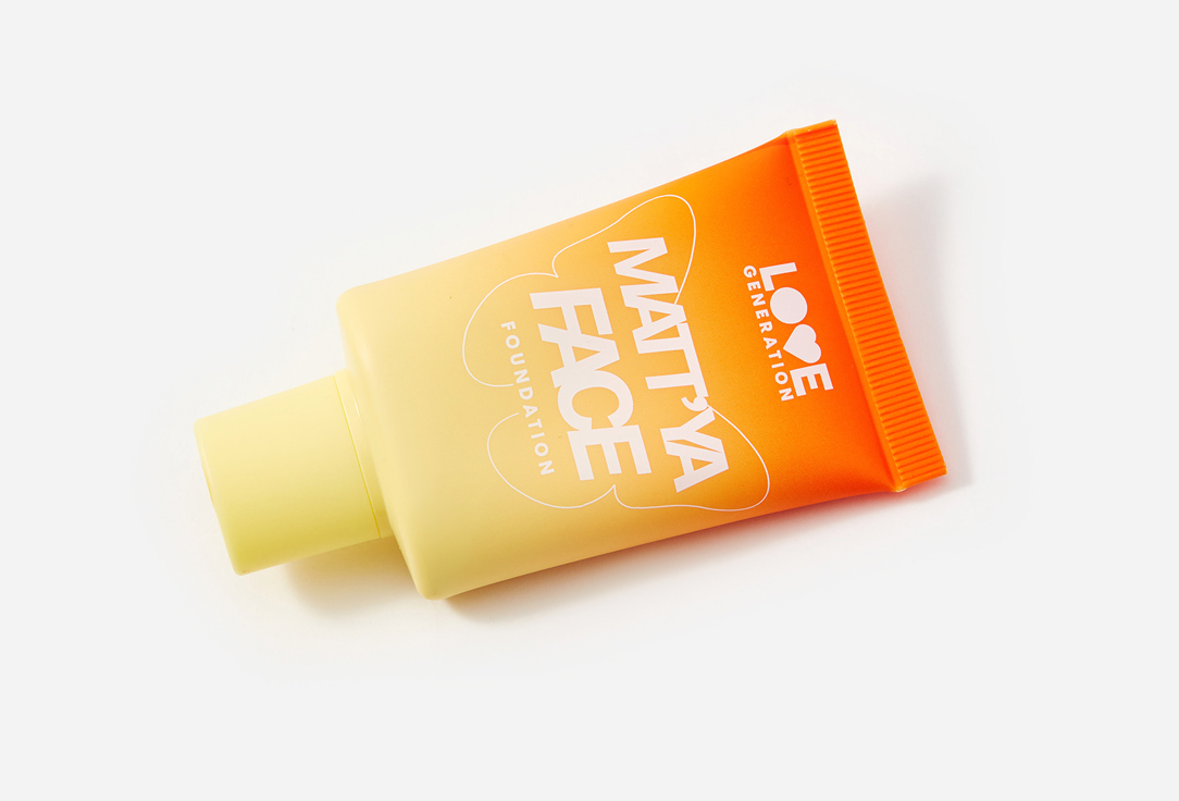 Love Generation Mattifying creamy foundation Matt'ya Face 01 30 ml Love Generation Mattifying creamy foundation Matt'ya Face