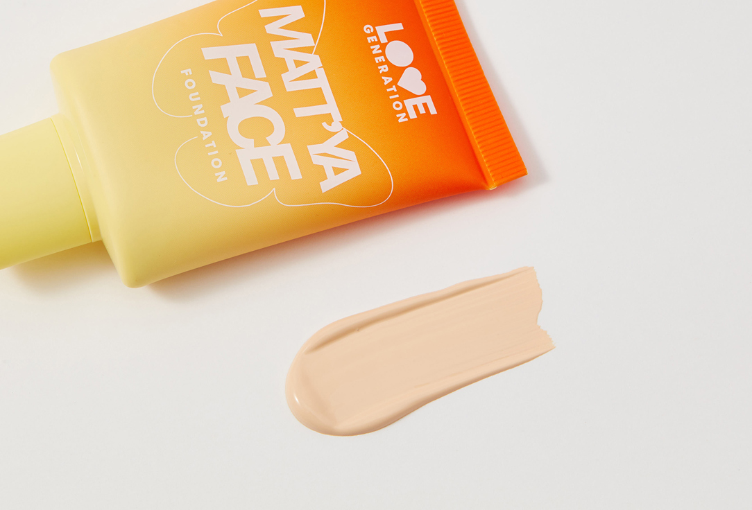 Love Generation Mattifying creamy foundation Matt'ya Face 01 30 ml Love Generation Mattifying creamy foundation Matt'ya Face