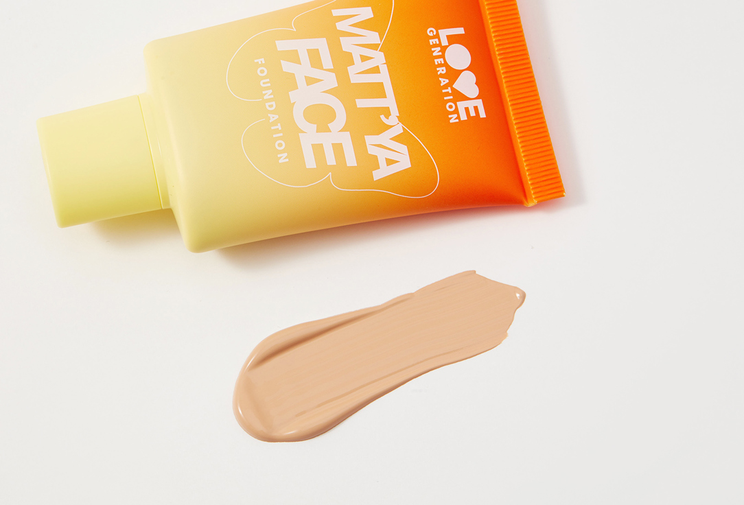 Love Generation Mattifying creamy foundation Matt'ya Face 04 30 ml Love Generation Mattifying creamy foundation Matt'ya Face