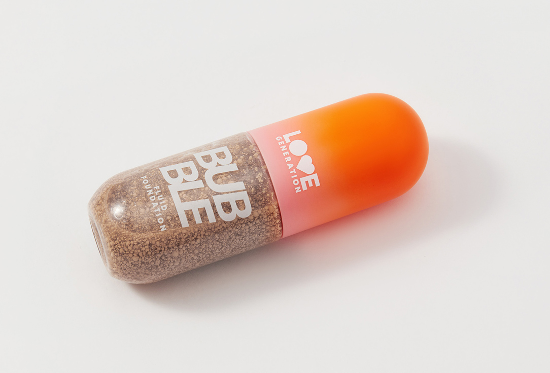 Love Generation Satin Fluid Foundation Bubble 02 40 ml Love Generation Satin Fluid Foundation Bubble