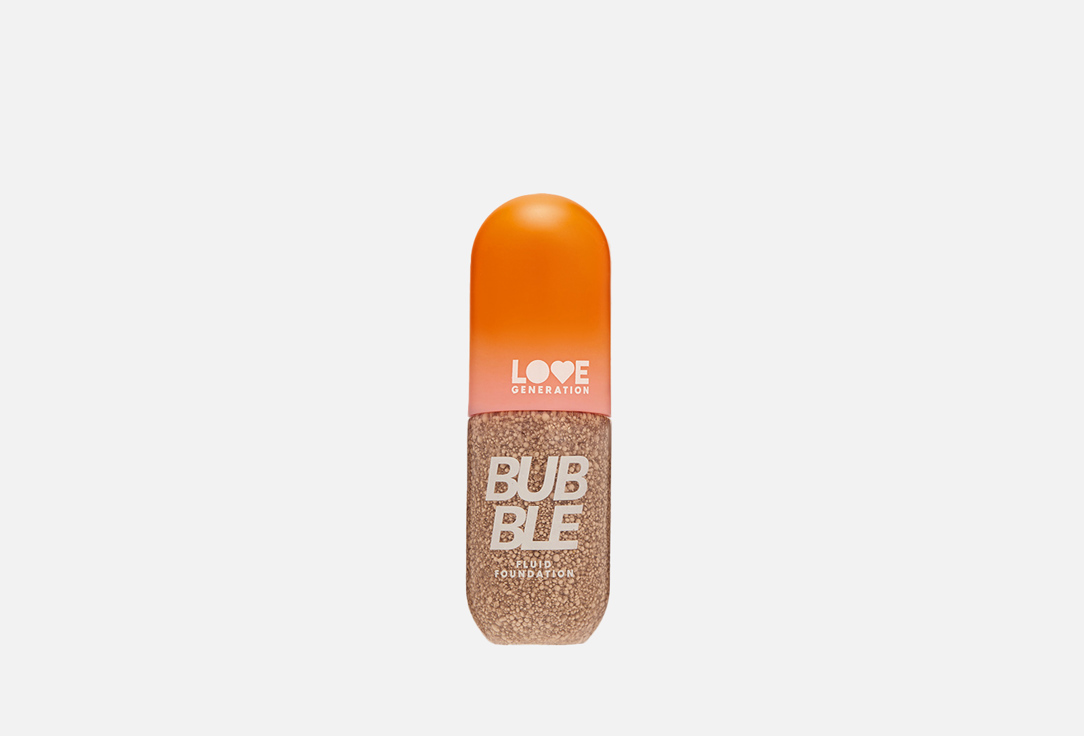 Love Generation Satin Fluid Foundation Bubble 02 40 ml Love Generation Satin Fluid Foundation Bubble
