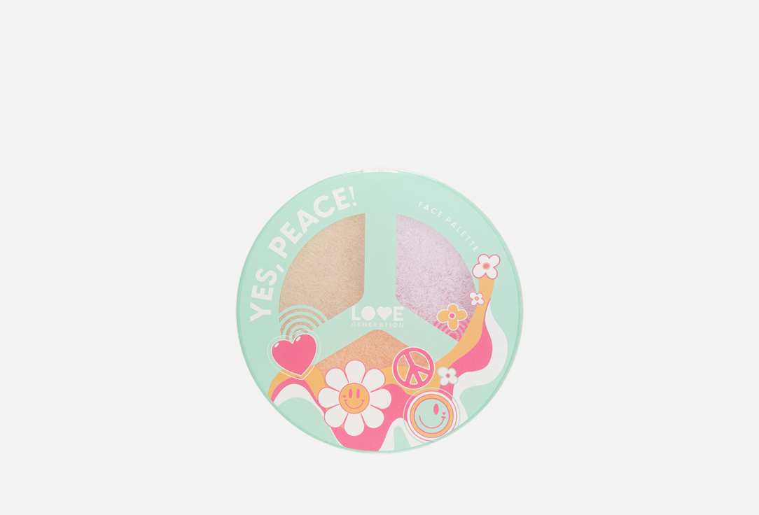 Love Generation Face Palette Yes, Peace!