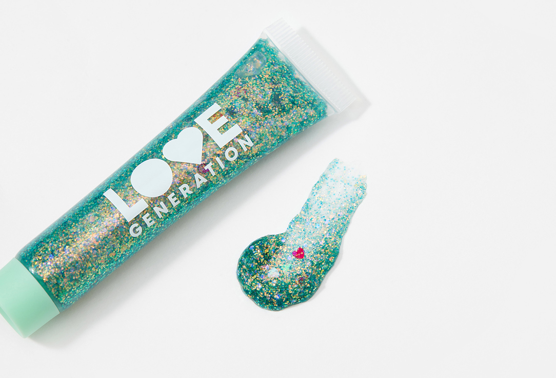 Love Generation Face glitter Gel We love glitter 03 15 ml Love Generation Face glitter Gel We love glitter