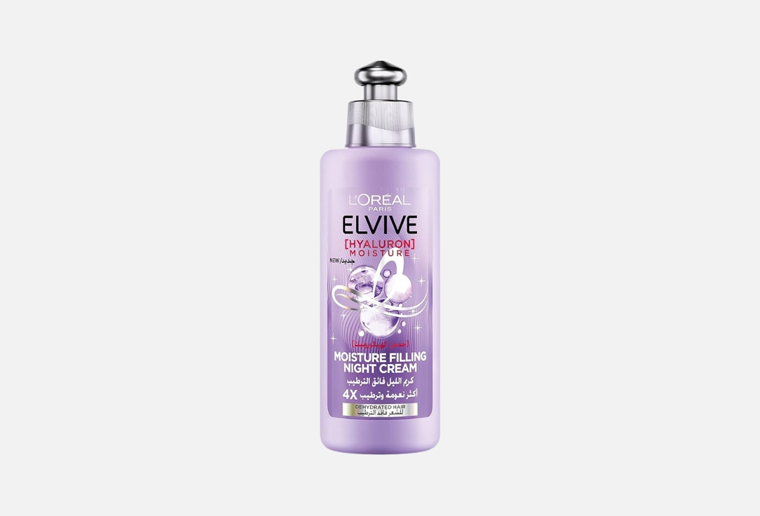 ELVIVE Hydrating Hair Cream Hyaluron Moisture 200 ml ELVIVE Hydrating Hair Cream Hyaluron Moisture